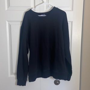 Men’s Champion Black Crew Neck Sweater Size XL